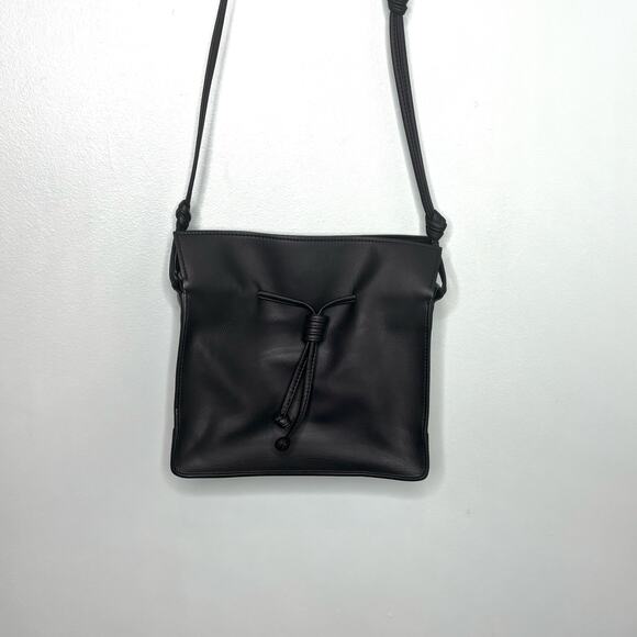 Von Holzhausen Shopper Crossbody Tote Technik Leather Black Small - Picture 7 of 14